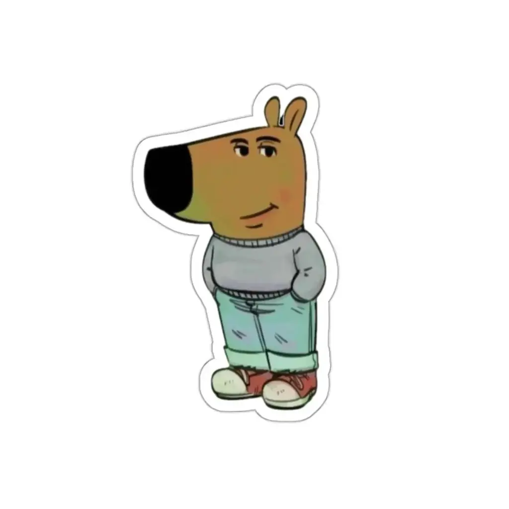 Chill guy sticker