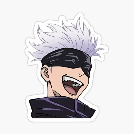 Gojo Anime Sticker